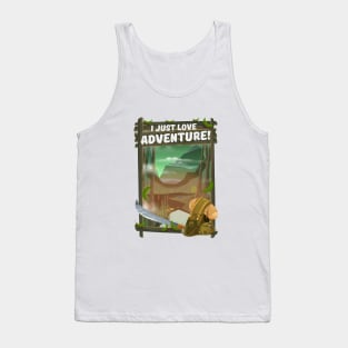 I Just Love Adventure! Tank Top